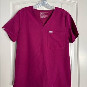 Figs Dark Magenta Catarina top